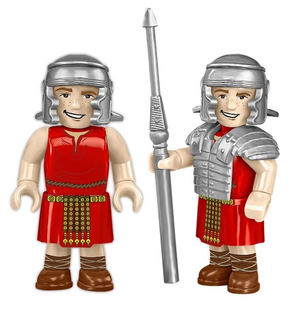 Gradbeni bloki Imperij Romanum - Vrata rimskega tabora, 591 delov 6