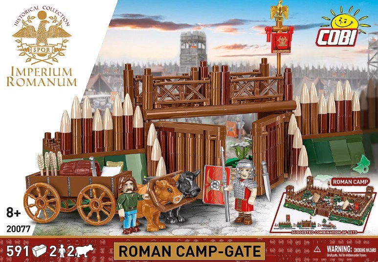 Gradbeni bloki Imperij Romanum - Vrata rimskega tabora, 591 delov 8