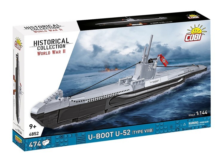 Gradbeni bloki Podmornica U-Boot U-52, 474 delov