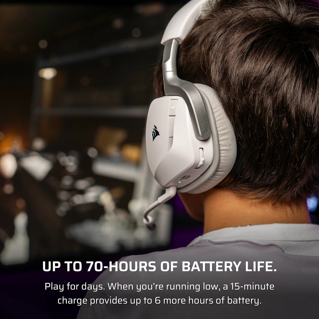 Corsair Void Wireless v2 Gaming slušalke za Playstation bele 6