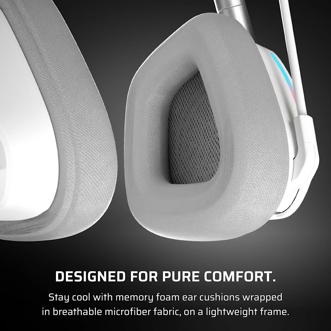 Corsair Void Wireless v2 Gaming slušalke za Playstation bele 7