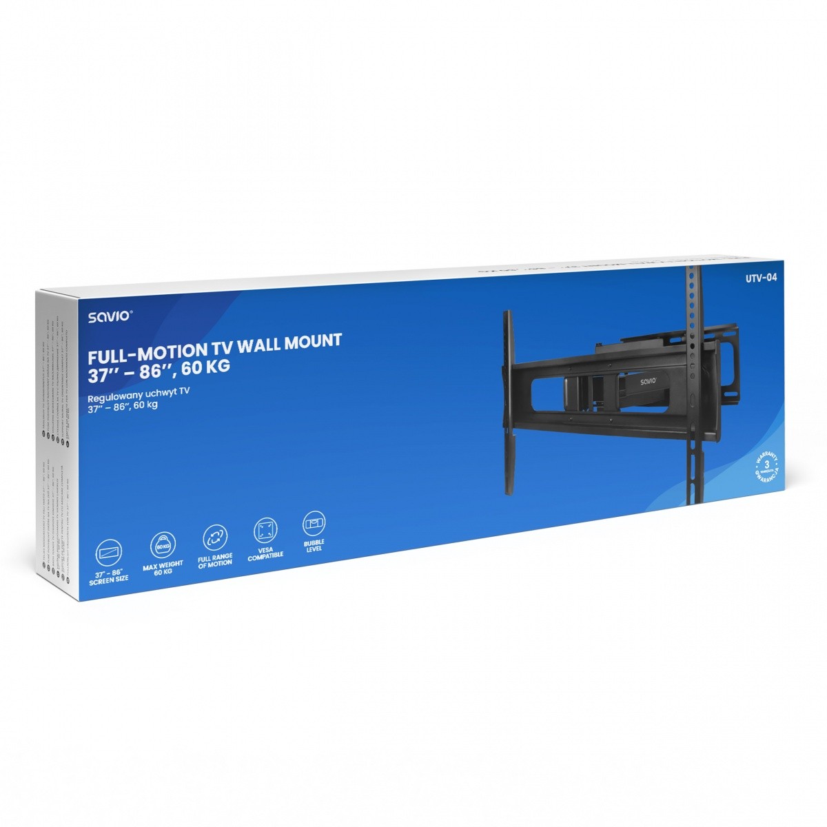 Nosilec za TV UTV-04, 37-86 palcev, 60 kg 5