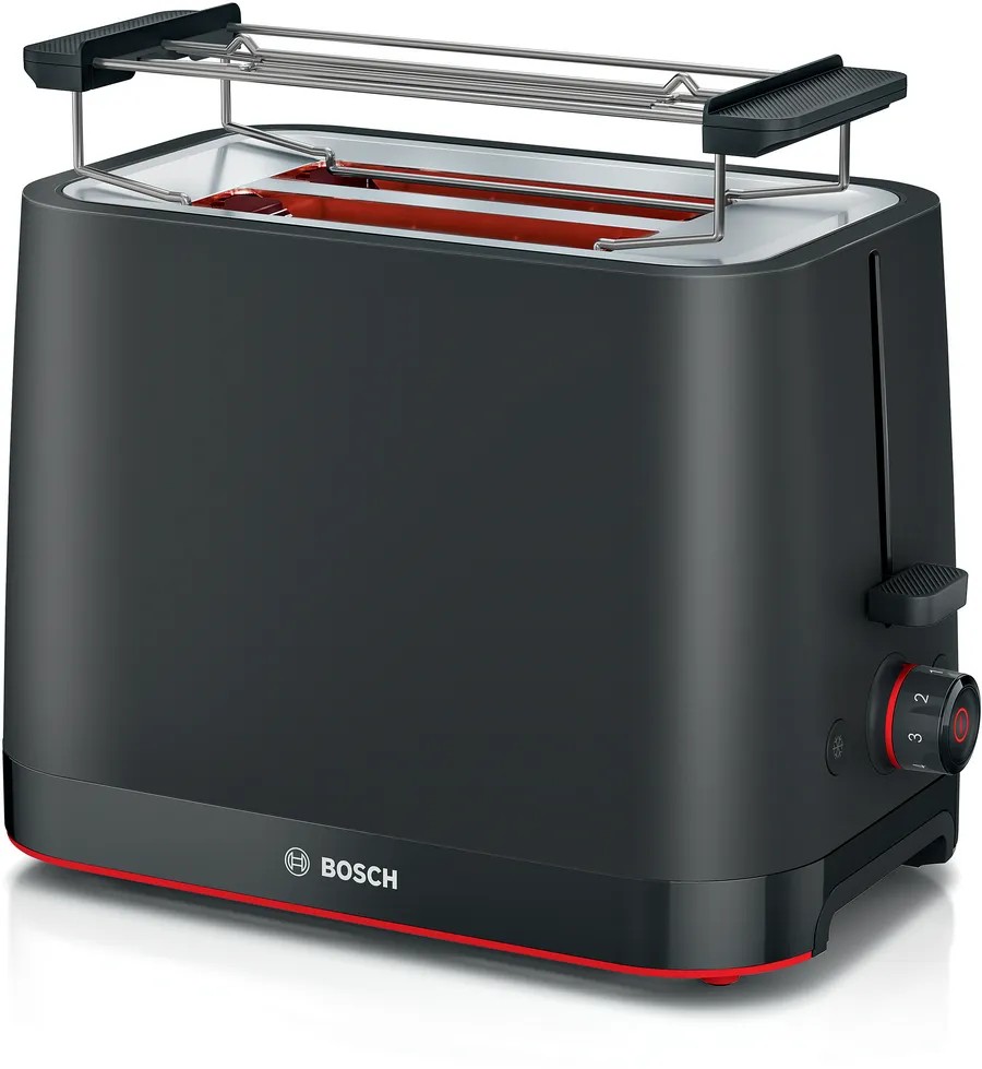 Črn toaster Bosch MyMoment TAT3M123