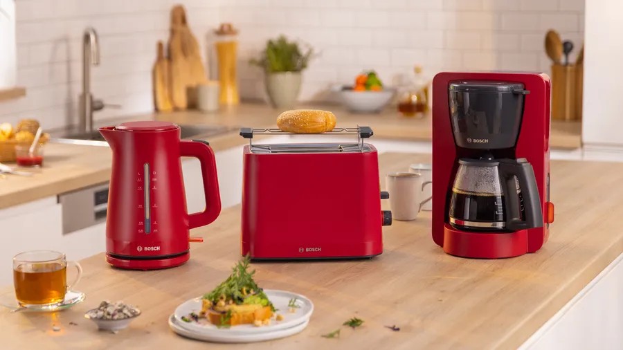 Rdeč toaster Bosch MyMoment TAT3M124 3