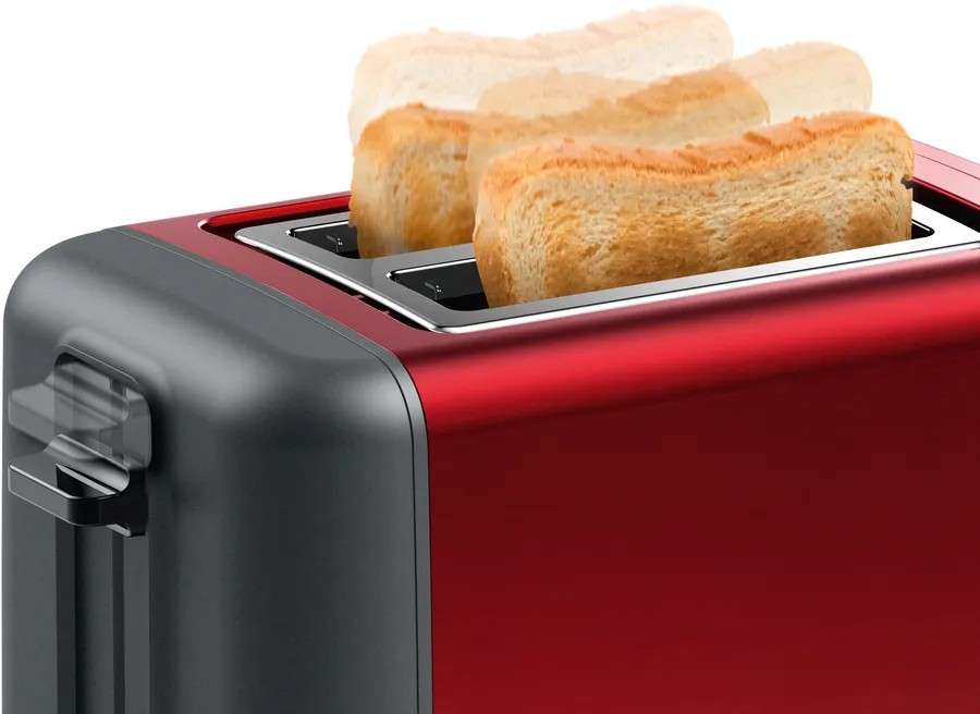 Rdeč toaster Bosch DesignLine TAT3P424 8