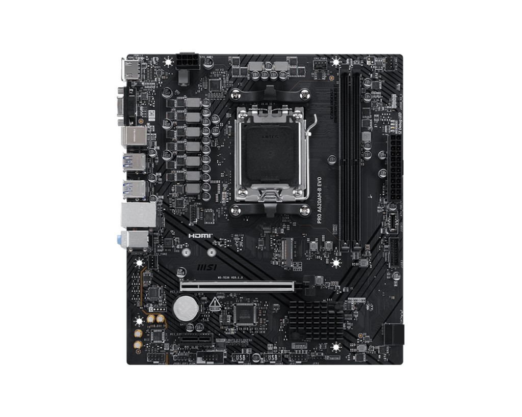MSI PRO A620M-B EVO matična plošča (mATX, 2x DDR5) 5