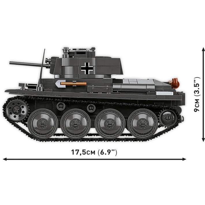 Gradbeni blokci Panzer 38 LT VZ.38, 690 elementov 5