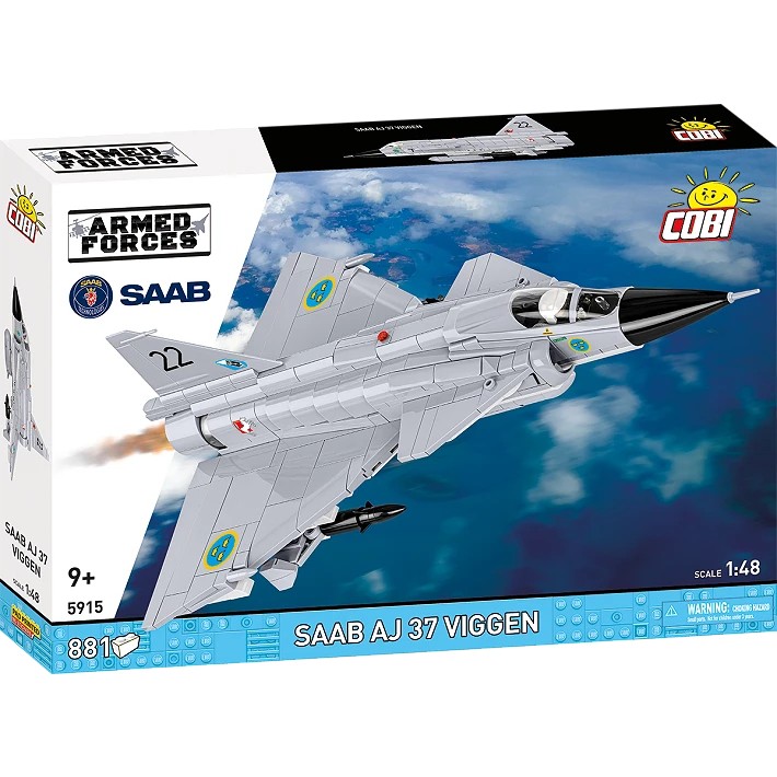 Gradbeni blokci Saab AJ 37 Viggen, 881 elementov