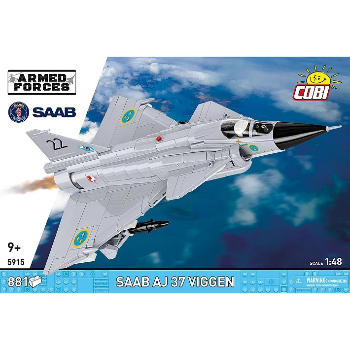 Gradbeni blokci Saab AJ 37 Viggen, 881 elementov 8