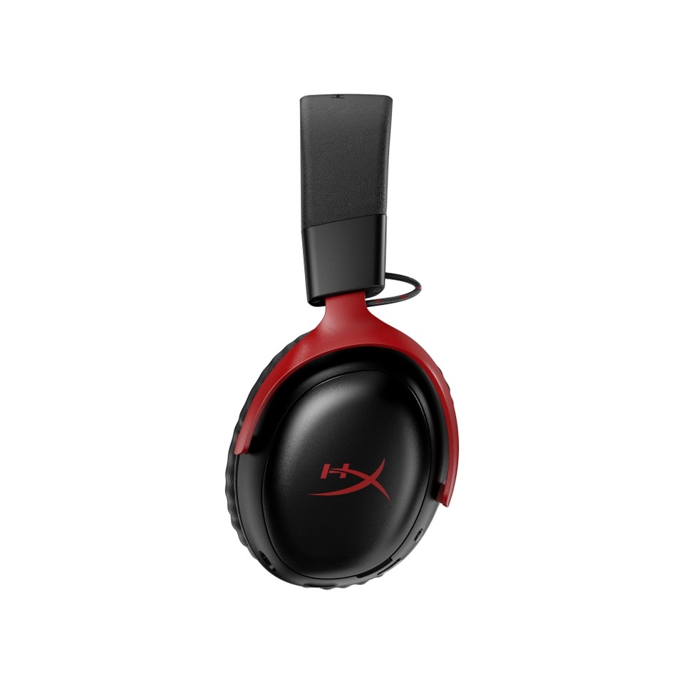 Brezžične slušalke HyperX Cloud III črno-rdeče 3