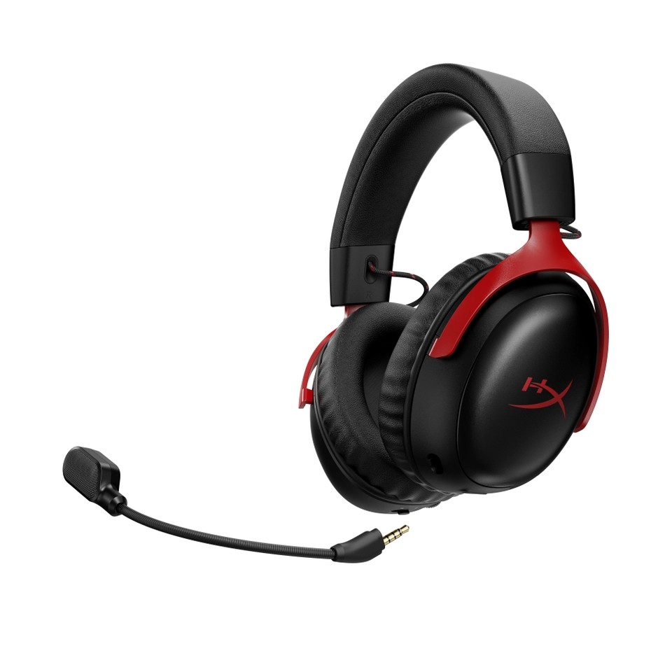 Brezžične slušalke HyperX Cloud III črno-rdeče 5