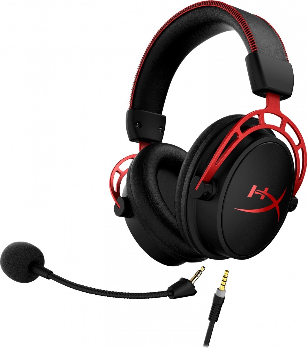 Slušalke HyperX Cloud Alpha rdeče 4