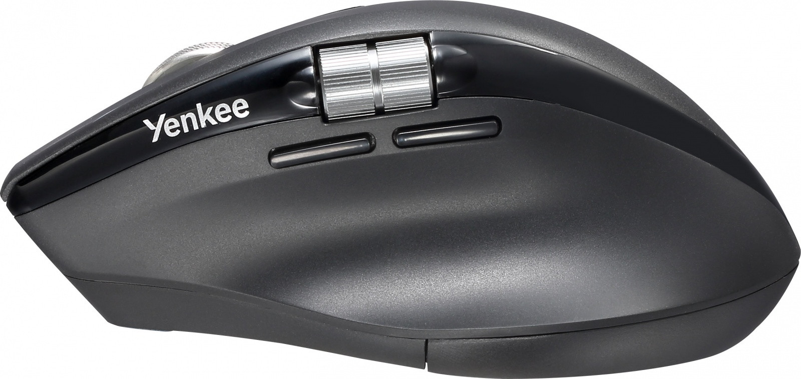 Brezžična miška z akumulatorjem, Dual BT + USB 2.4G 4