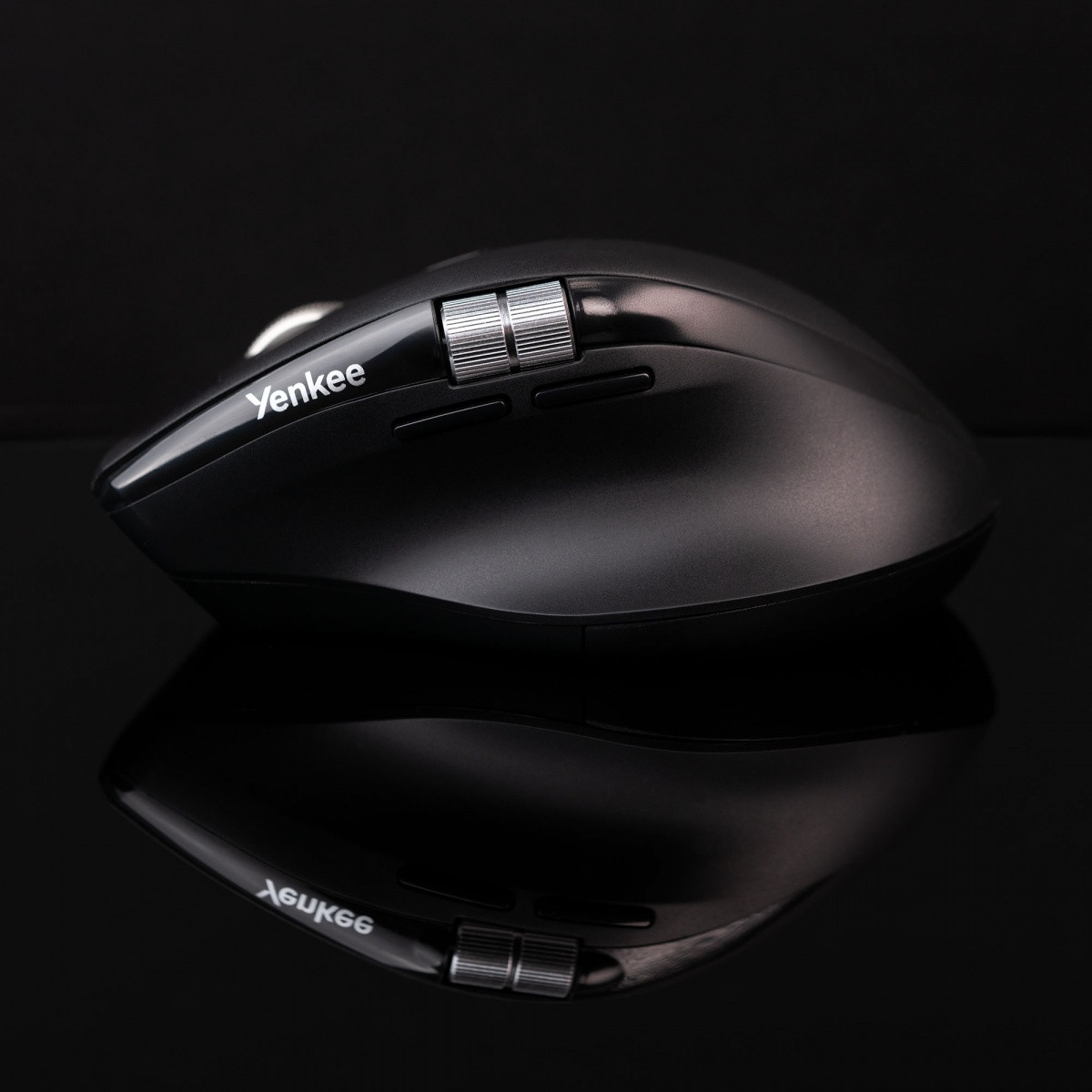 Brezžična miška z akumulatorjem, Dual BT + USB 2.4G 7