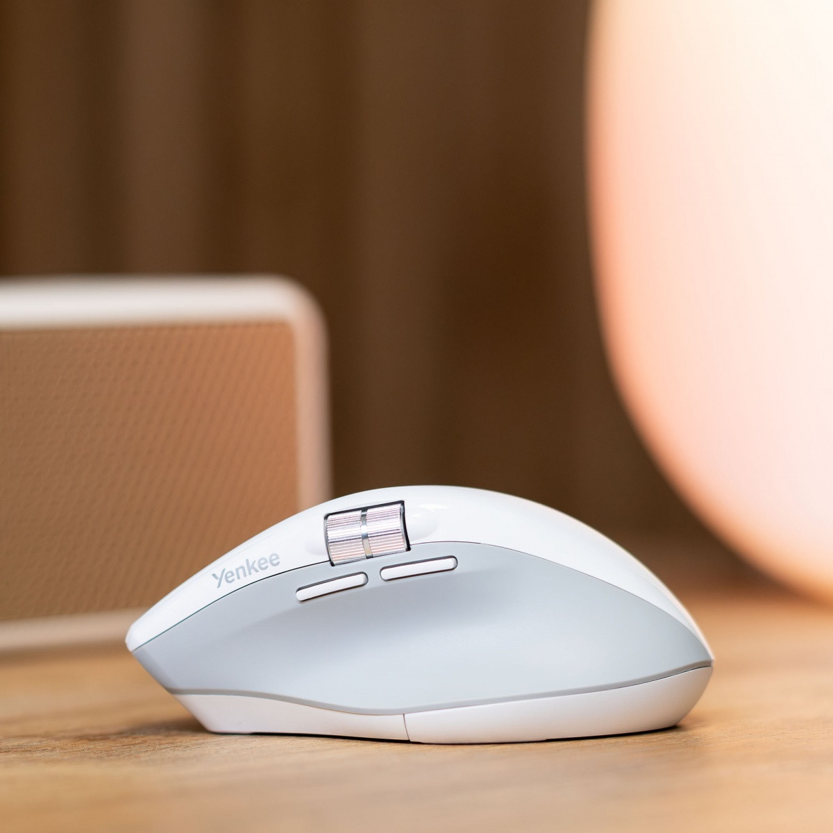 Brezžična miška, polnilna, Dual BT + USB 2.4G, Flying Scroll 3