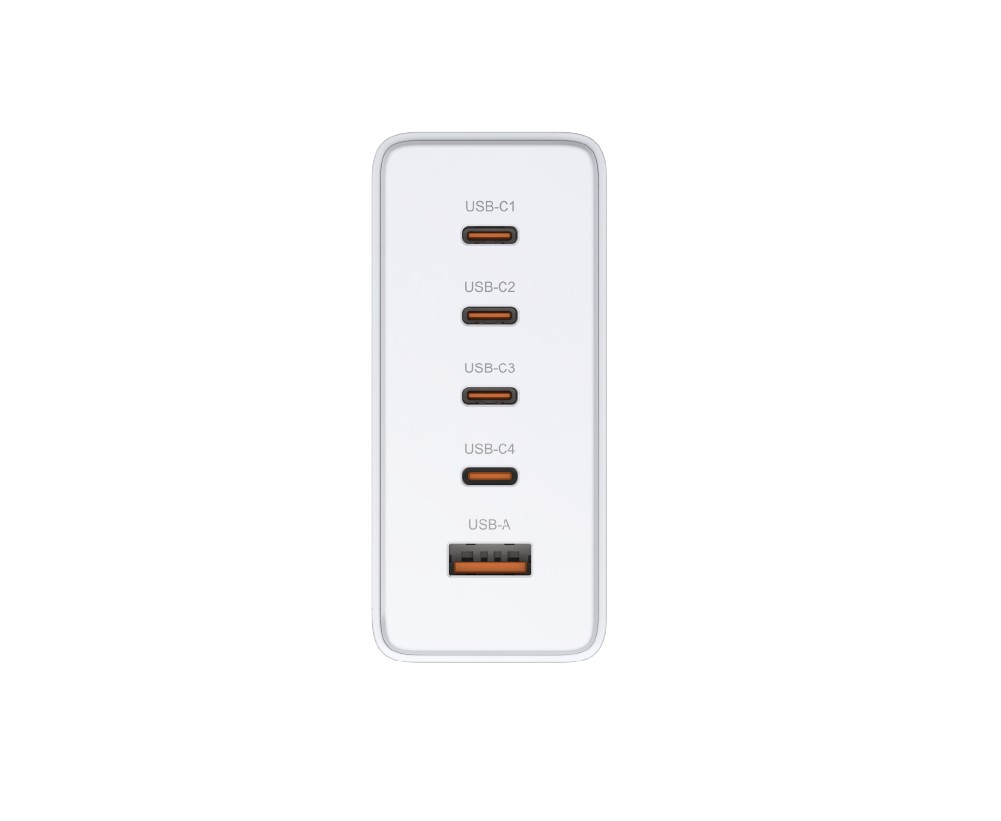 Polnilnik GAN 240W, 4x USB-C, 1x USB-A 3