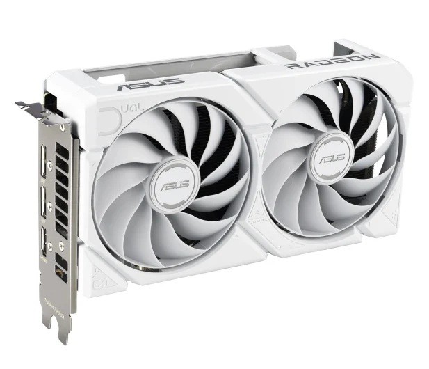 Grafična kartica Radeon RX 9060 XT, 16GB GDDR6, Dual - WHITE 4