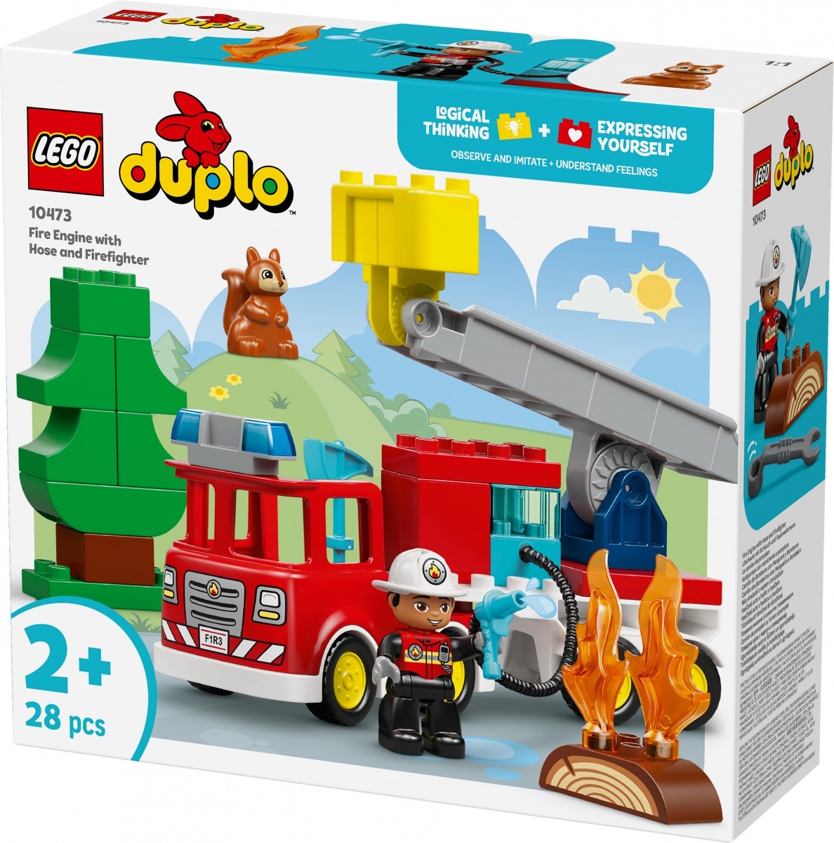 LEGO DUPLO 10473 Gasilski avto z cevjo in gasilcem 5