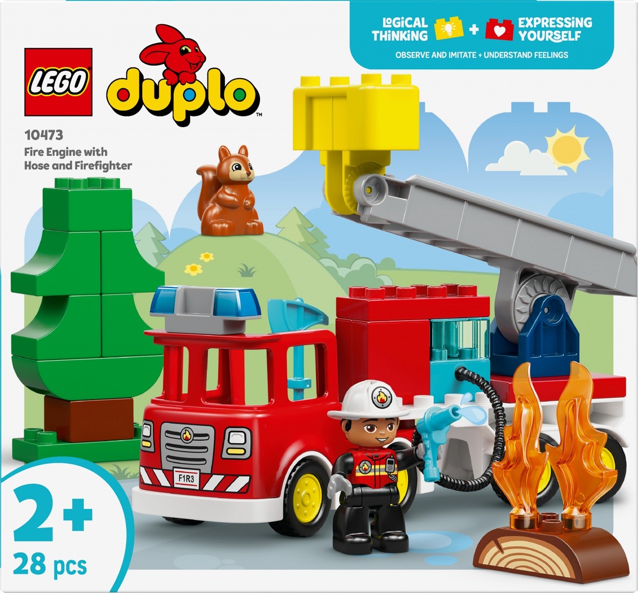 LEGO DUPLO 10473 Gasilski avto z cevjo in gasilcem 6