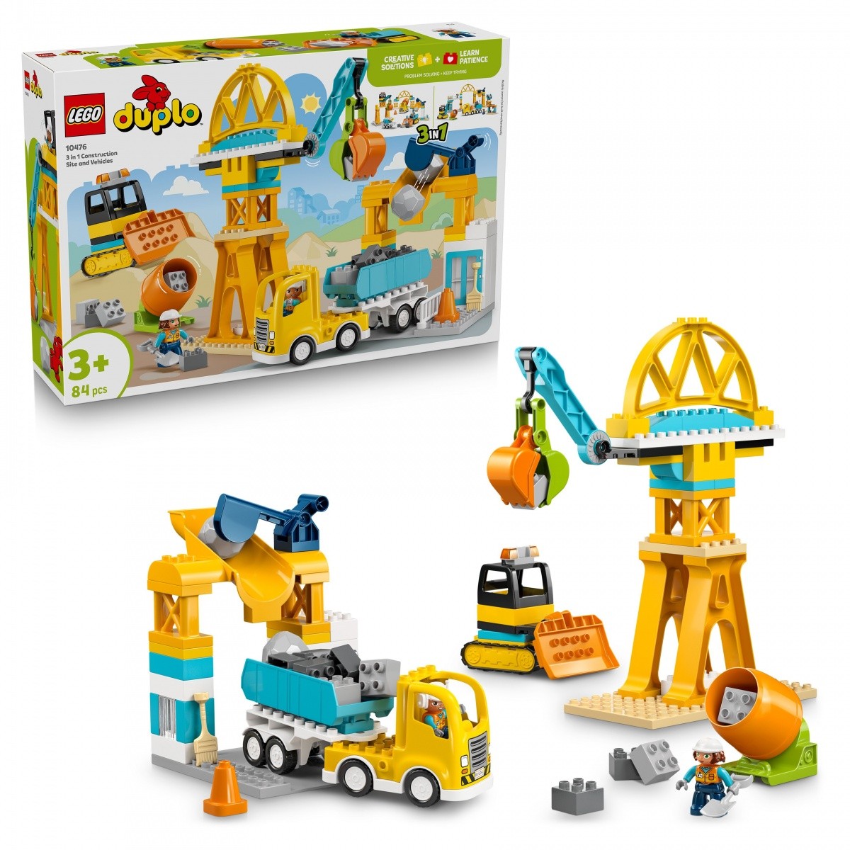 LEGO DUPLO Kocke 10476 Gradbišče s vozili 2