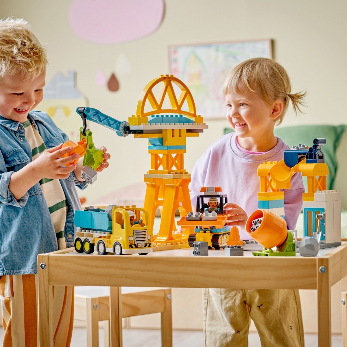 LEGO DUPLO Kocke 10476 Gradbišče s vozili 4