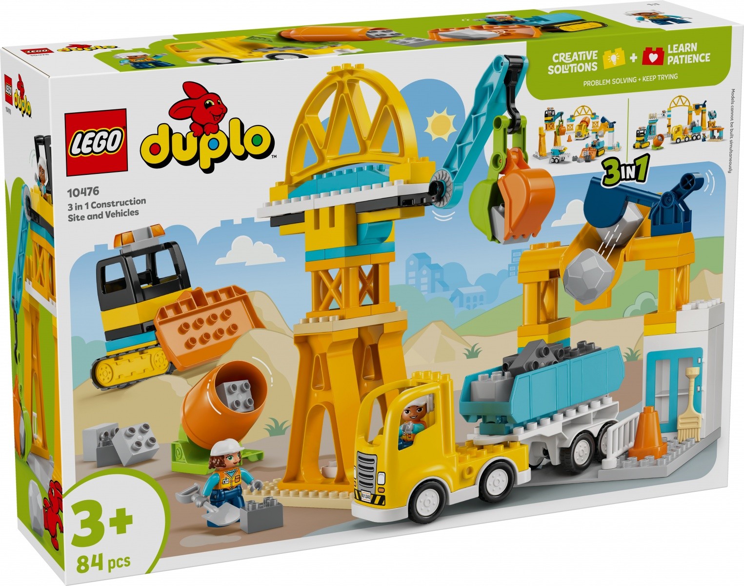LEGO DUPLO Kocke 10476 Gradbišče s vozili
