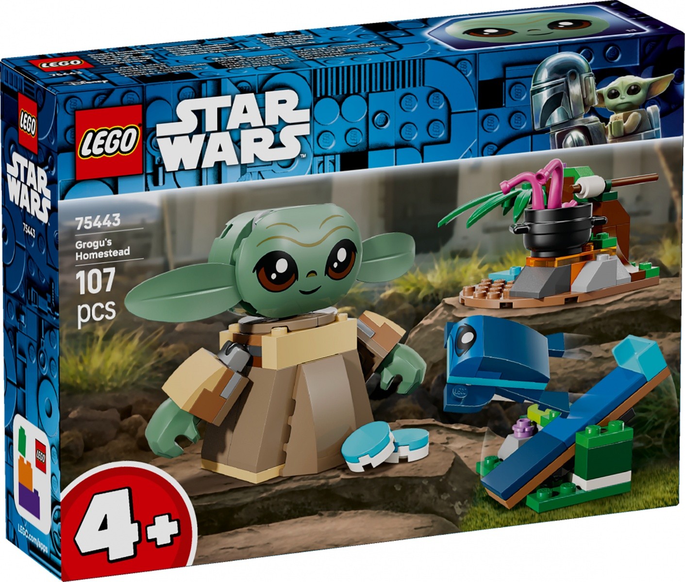 LEGO Star Wars 75443 Grogujev dom