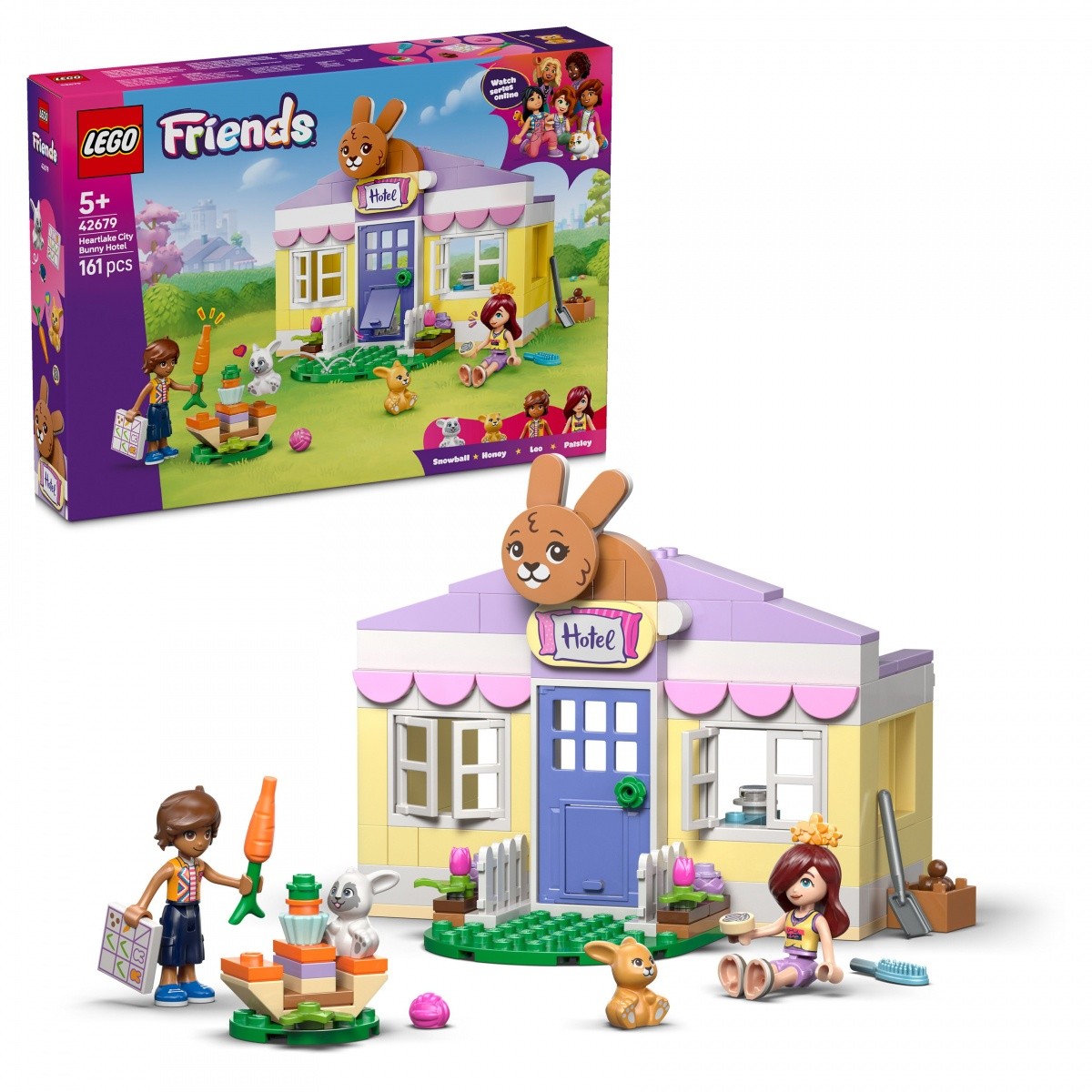 LEGO Friends 42679 Hotel za mestne zajce v mestu Heartlake 2