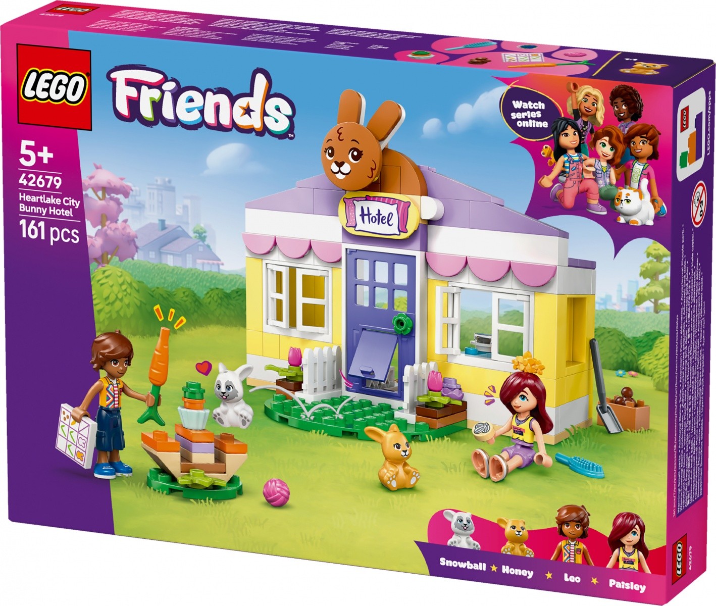 LEGO Friends 42679 Hotel za mestne zajce v mestu Heartlake 6