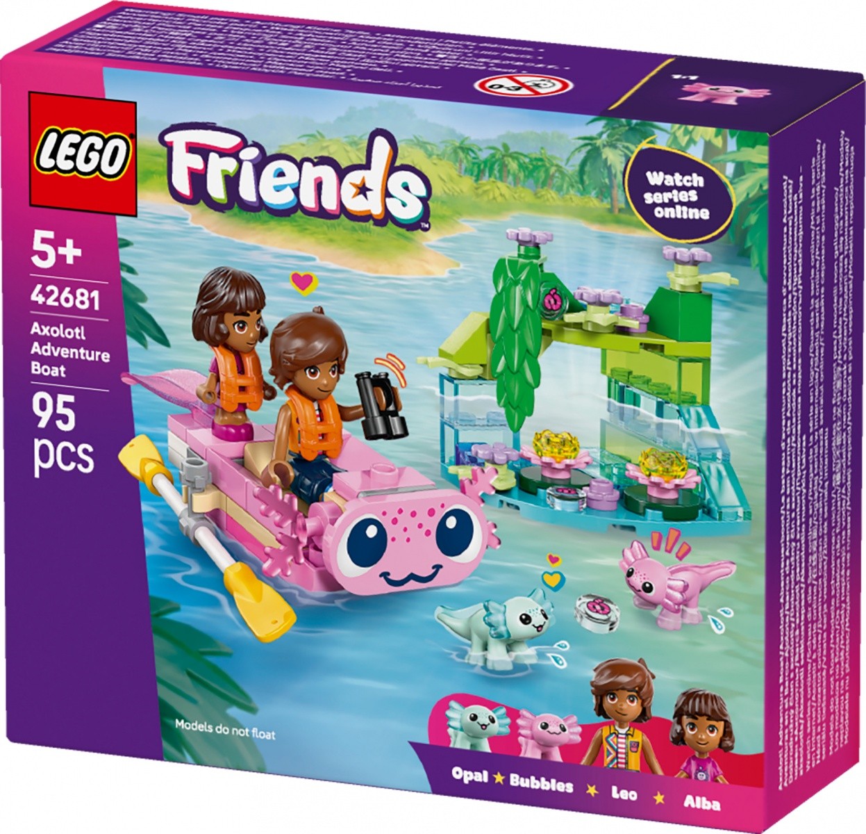 LEGO Friends 42681 Akcijonska ladja z aksolotli 6