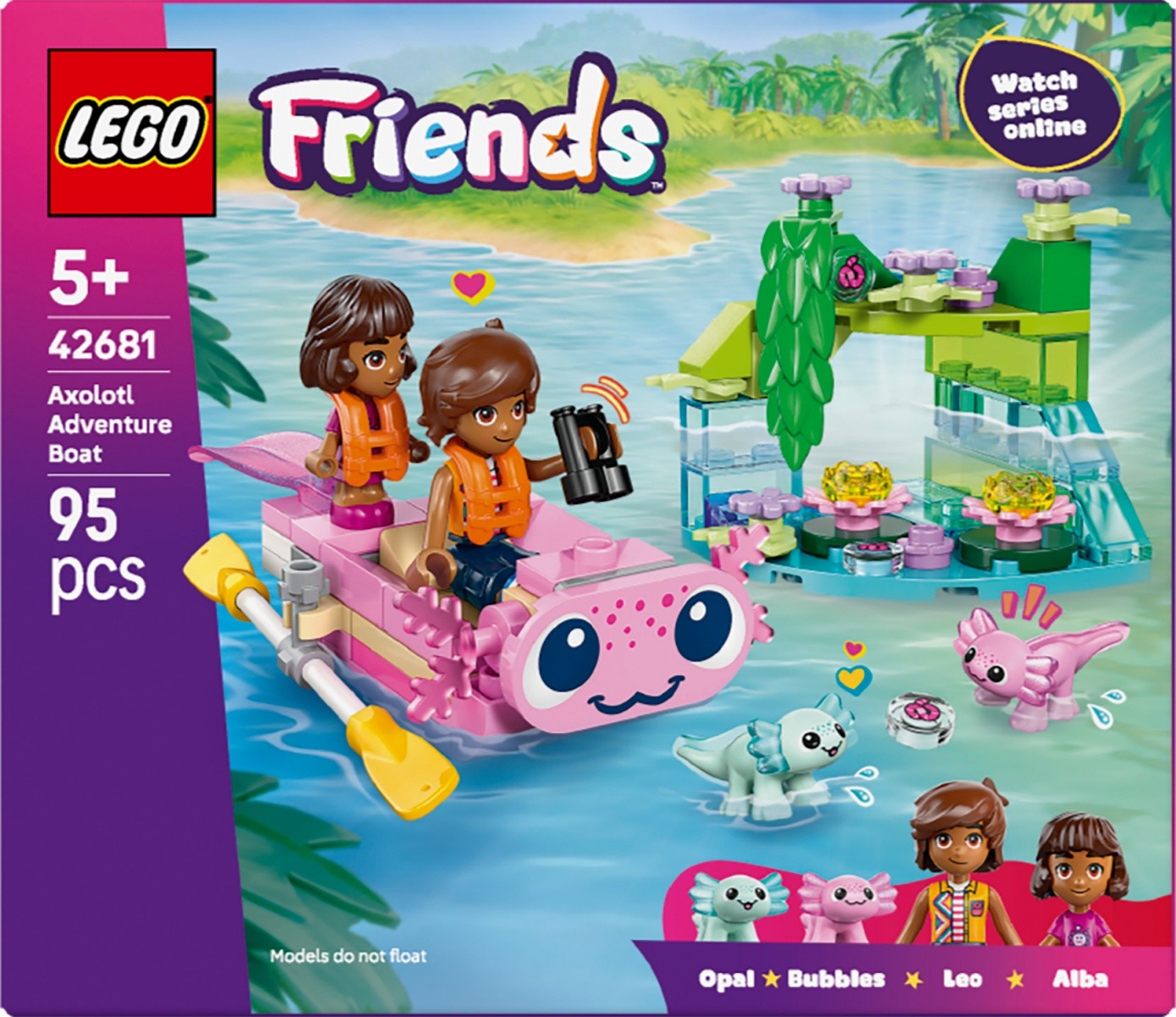 LEGO Friends 42681 Akcijonska ladja z aksolotli 7