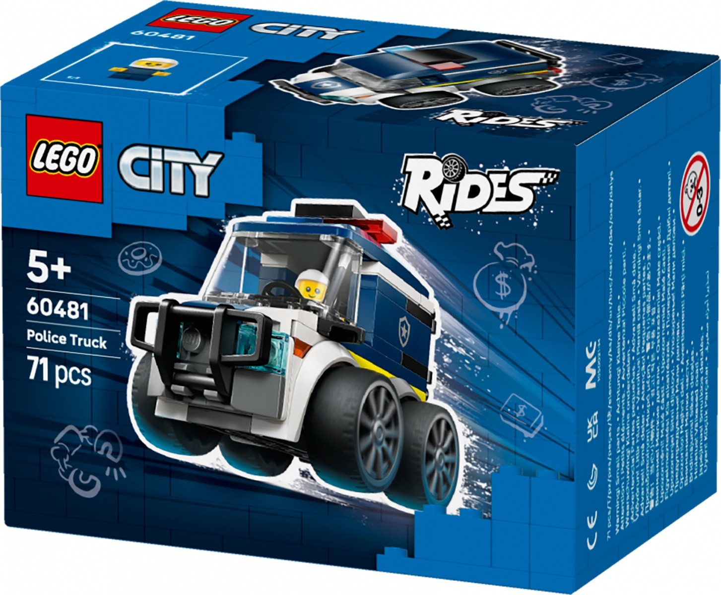 LEGO City 60481 Vozila: Policijska prikolica 5
