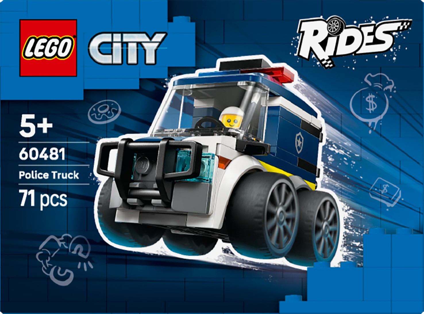 LEGO City 60481 Vozila: Policijska prikolica 6