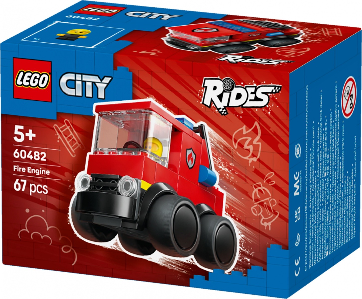 LEGO City 60482 Vozila: Gasilski avto 5