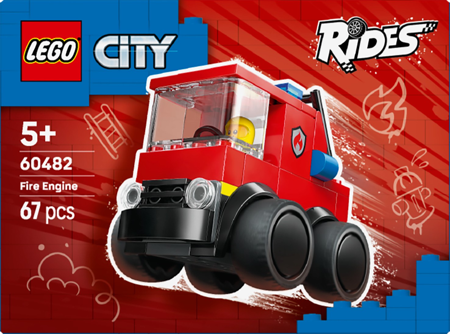 LEGO City 60482 Vozila: Gasilski avto 6