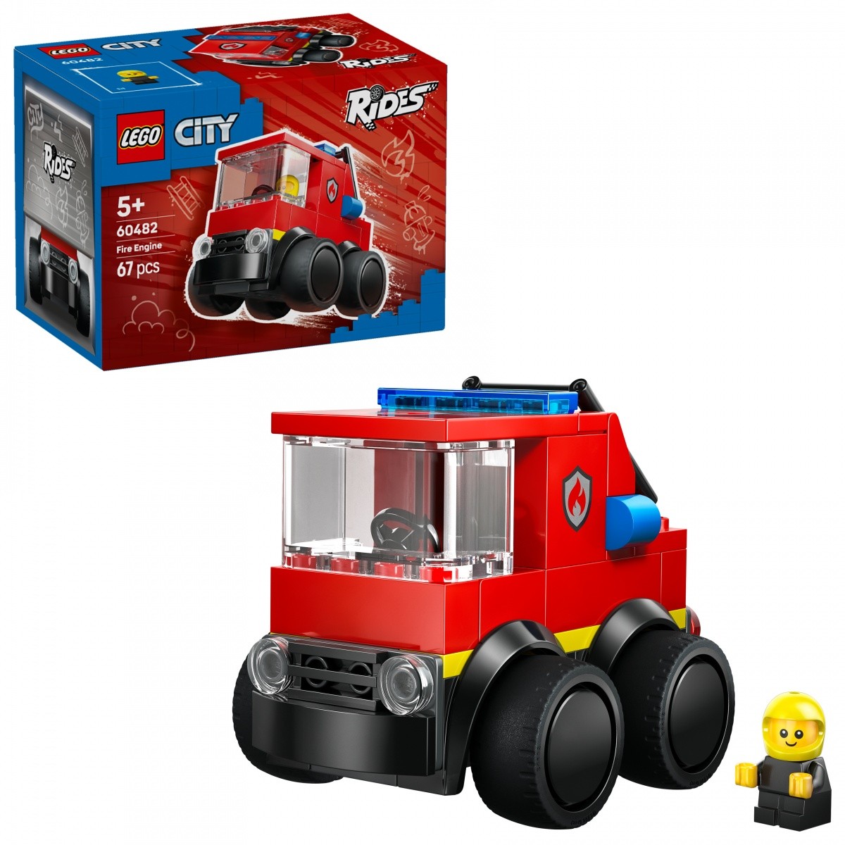 LEGO City 60482 Vozila: Gasilski avto 7