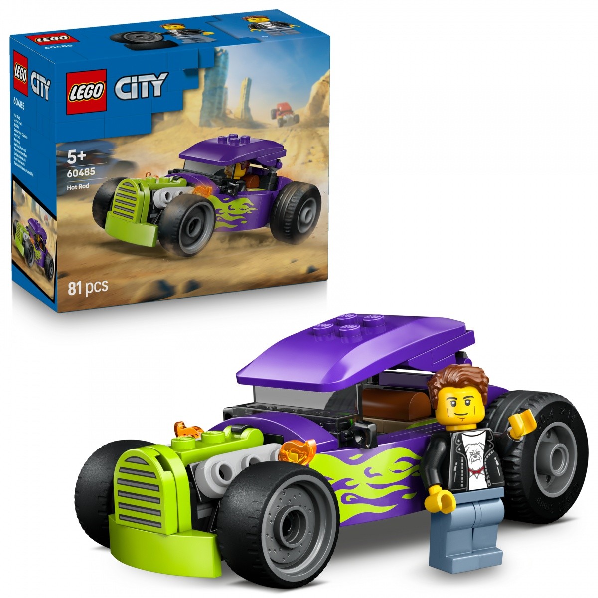 Gradbeni bloki City - Hot rod 7