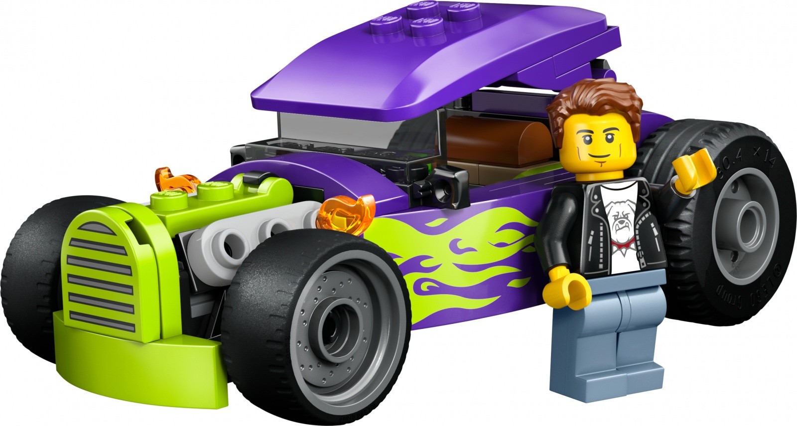 Gradbeni bloki City - Hot rod 8