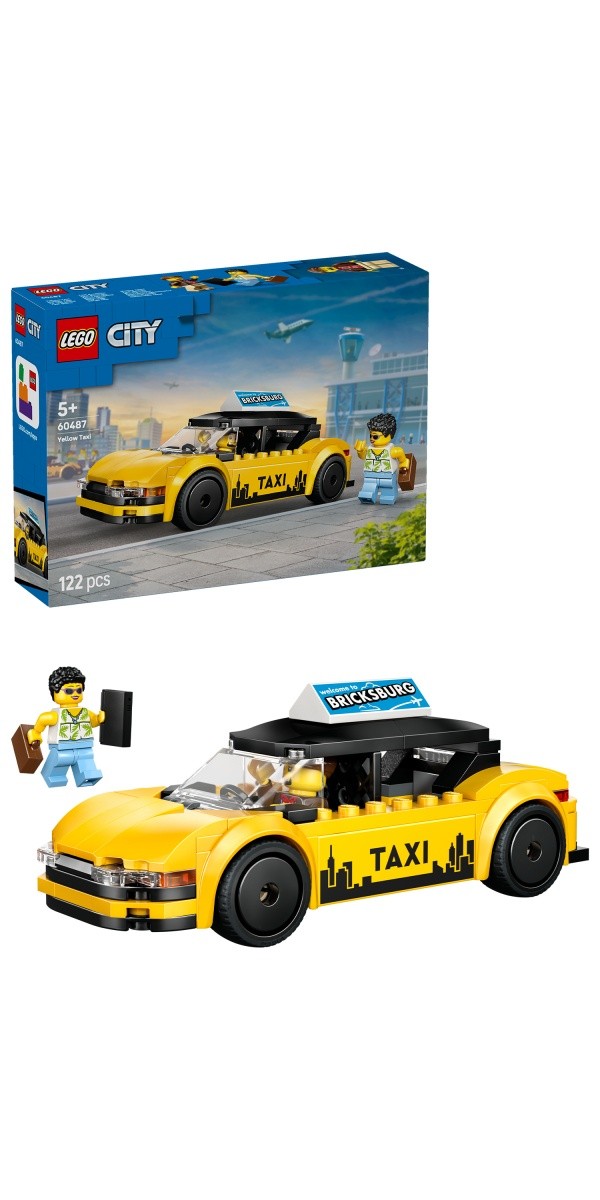 Gradbeni bloki City - Rumena taksi 7