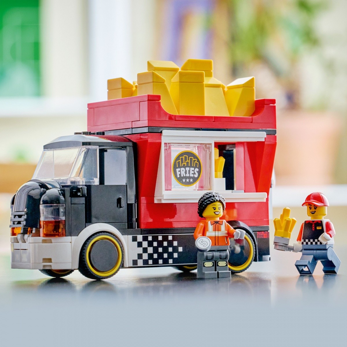 Gradbeni bloki City - Food truck s pomfritom 4