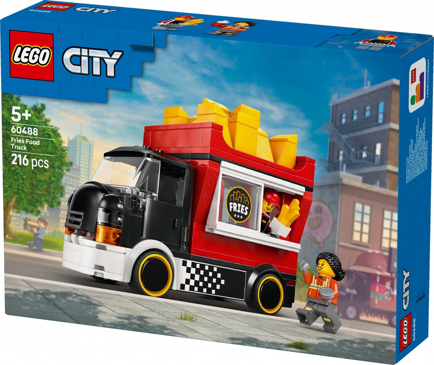 Gradbeni bloki City - Food truck s pomfritom 5