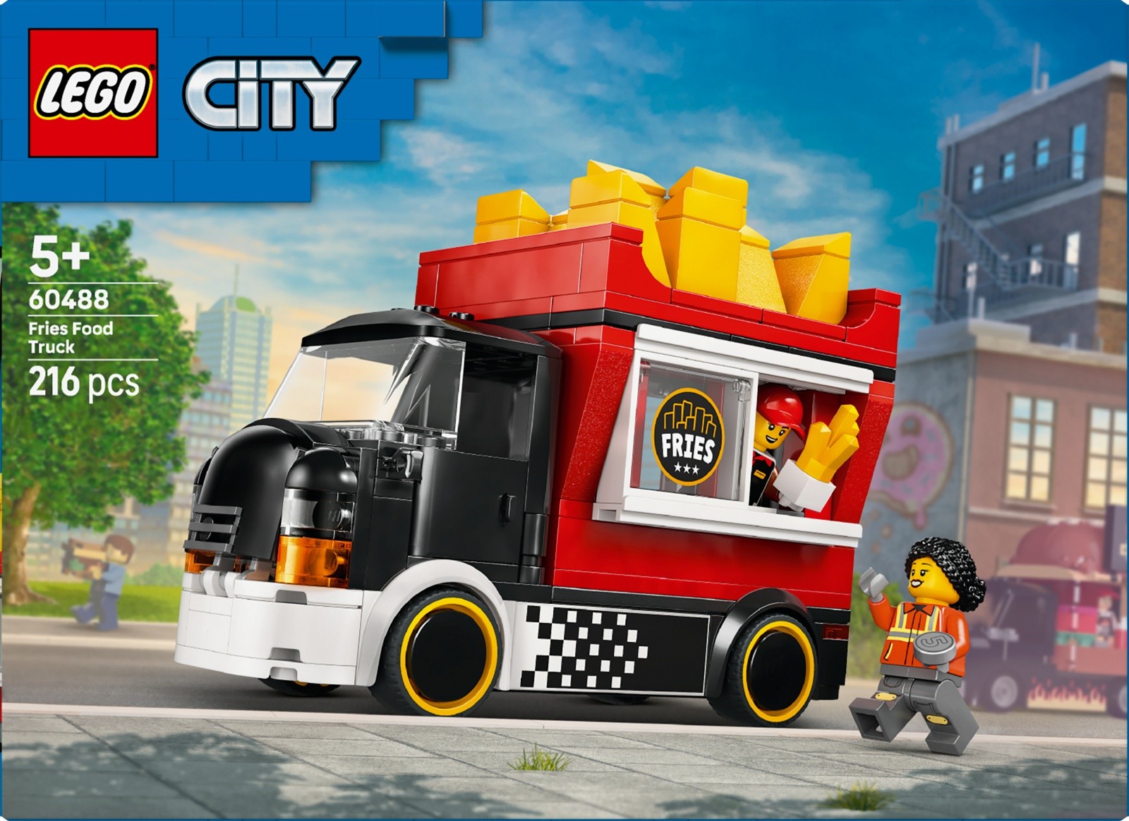 Gradbeni bloki City - Food truck s pomfritom 6