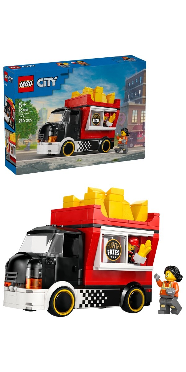 Gradbeni bloki City - Food truck s pomfritom 7