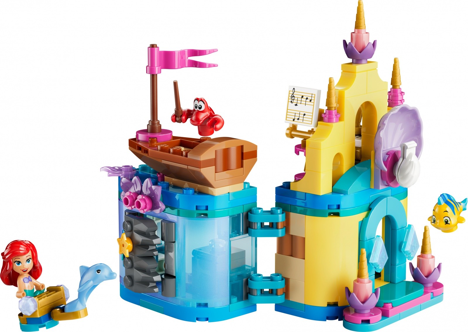 Gradbeni bloki Disney - Arielkina čarobna palača 8