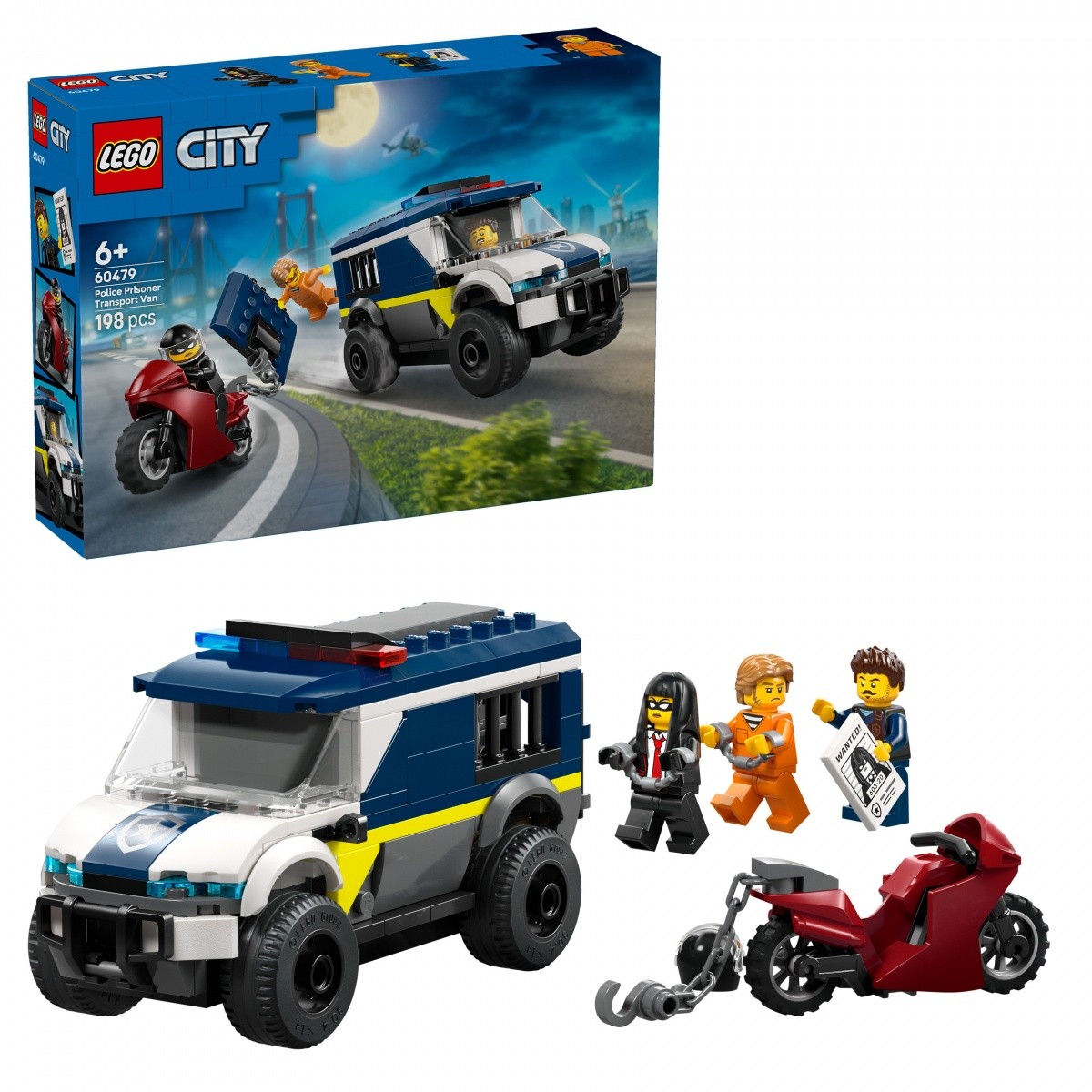 LEGO City 60479 Furgonetka policijskega konvoja 2