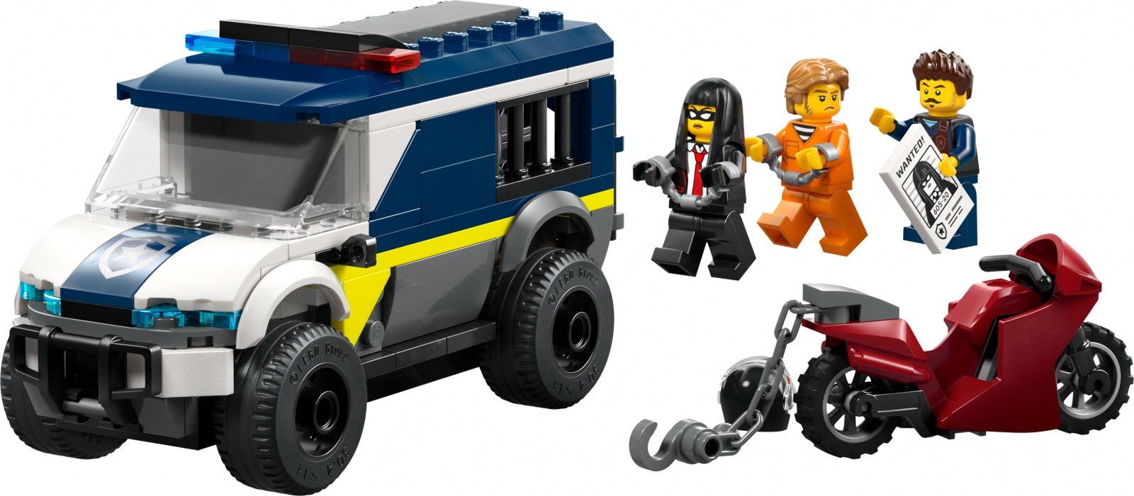 LEGO City 60479 Furgonetka policijskega konvoja 8