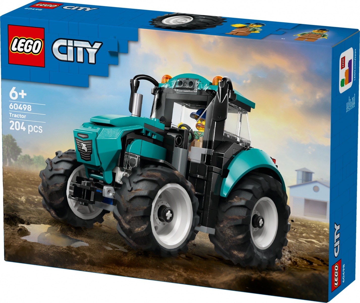 LEGO City 60498 Traktor 6