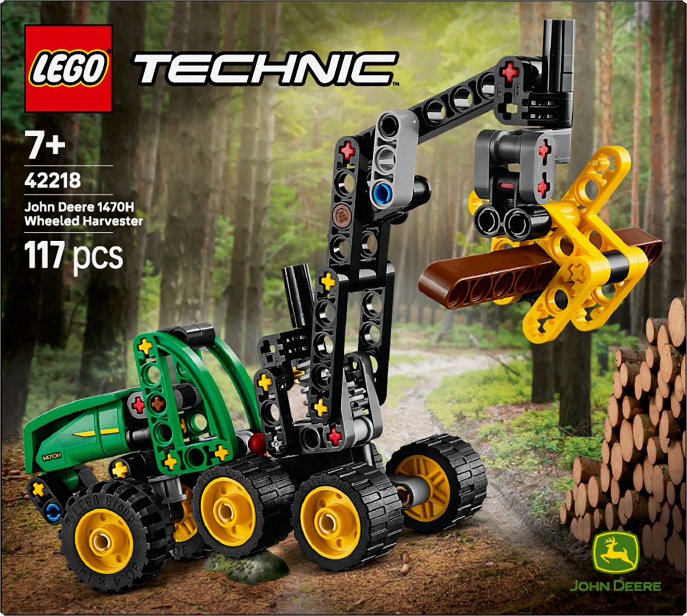 LEGO Technic 42218 Harwester John Deere 1470H 6