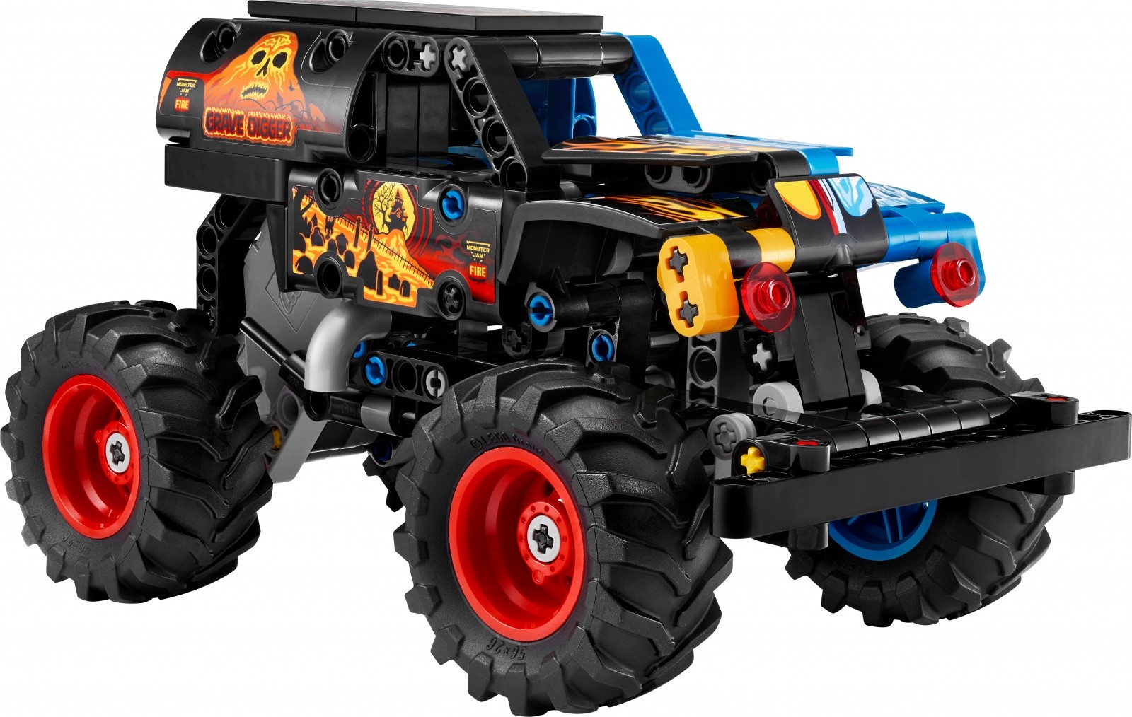 Gradbeni bloki Technic - Monster Jam Grave Digger 8