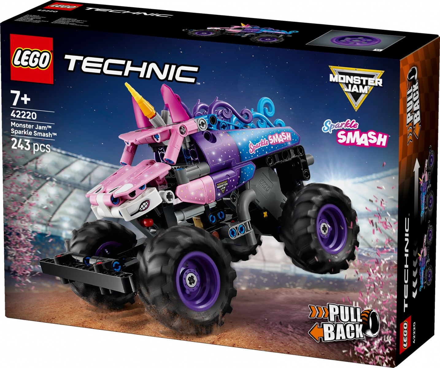 Gradbeni bloki Technic - Monster Jam Sparkle 5